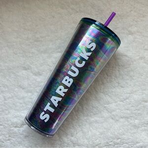 Starbucks Oil Slick Iridescent Tumbler